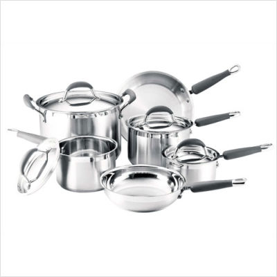 Stainless Steel Kitchen Appliance Sets on Stainless Steel Cookware Set