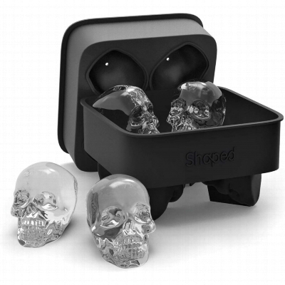 Photo of 3D Skull Ice Cube Mold Tray