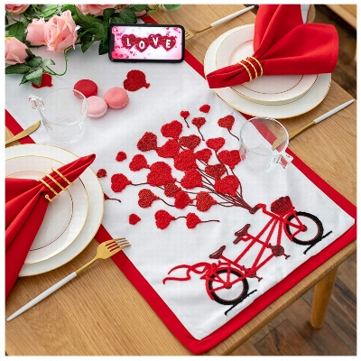 Photo of Cassiel Home Valentines Day Table Runner